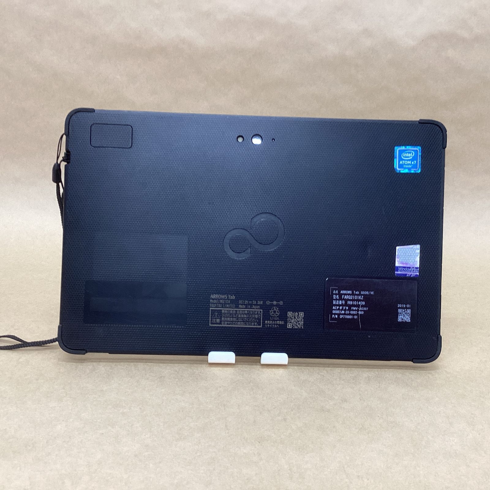 【入荷140台】富士通 タブレット Q508/VE ATOM(Z8700)-1.6GHZ 4GB 64GB 10.1インチ WIN11P 無線 BLUETOOTH カメラ 液晶シミ有り ※1台ごとの価格※ thumbnail 4