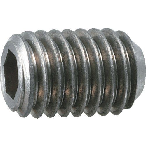 新品 TRUSCO(トラスコ) 六角穴付止めネジ チタン 径5×長さ8mm 6本入 TB98-0508 x 10パック【ケース販売】
