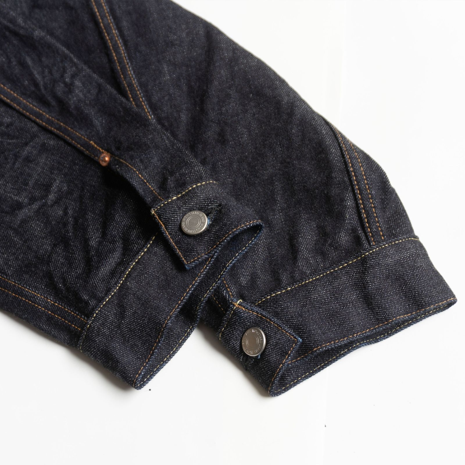 極美品/濃紺】桃太郎ジーンズ 【#002 CLASSIC DENIM JACKET 15.7oz】XL 