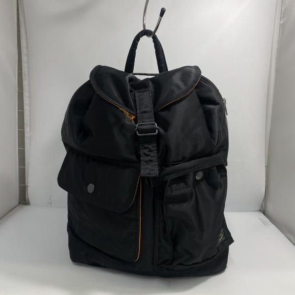 中古】PORTER TANKER BACK PACK ブラック 622-79388 ※ドローコード欠品