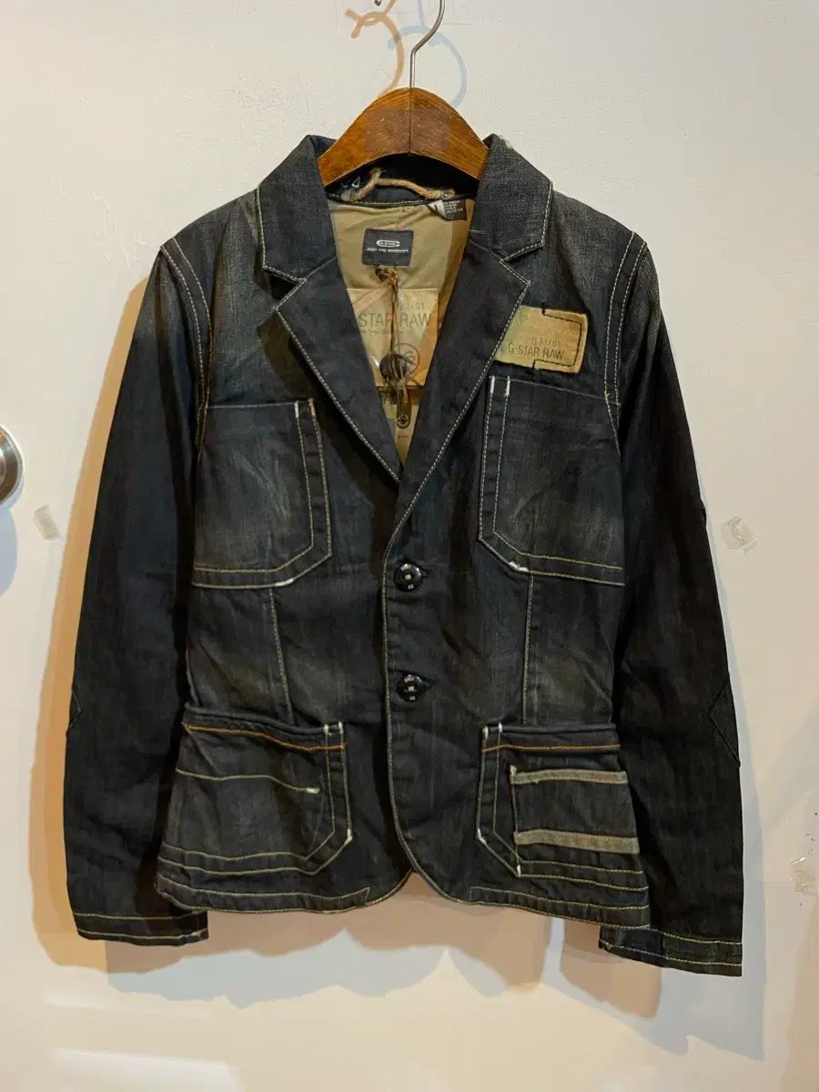 G-STAR RAW デニム レディース ブレーザー ジャケット (S)