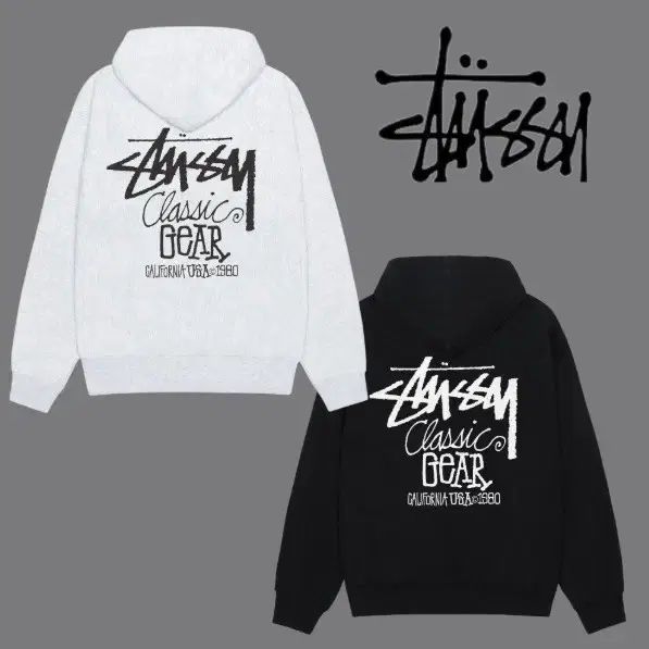 STUSSY クラシック ギア フーディー
