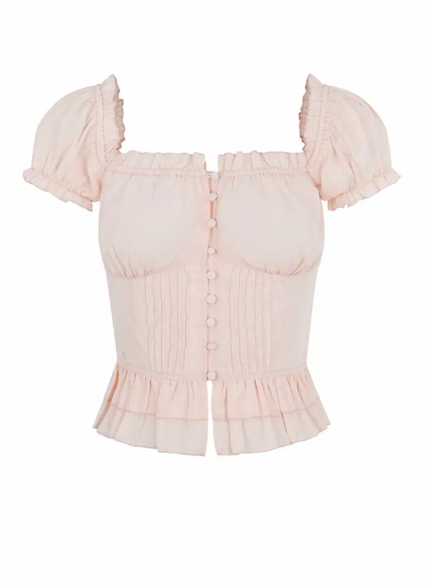 ペイルジェイド Jully Frill Button BL ピンク