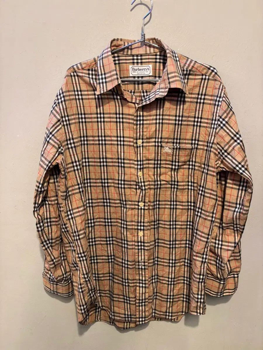 バーバリー 正規品 チェックノバ シャツ