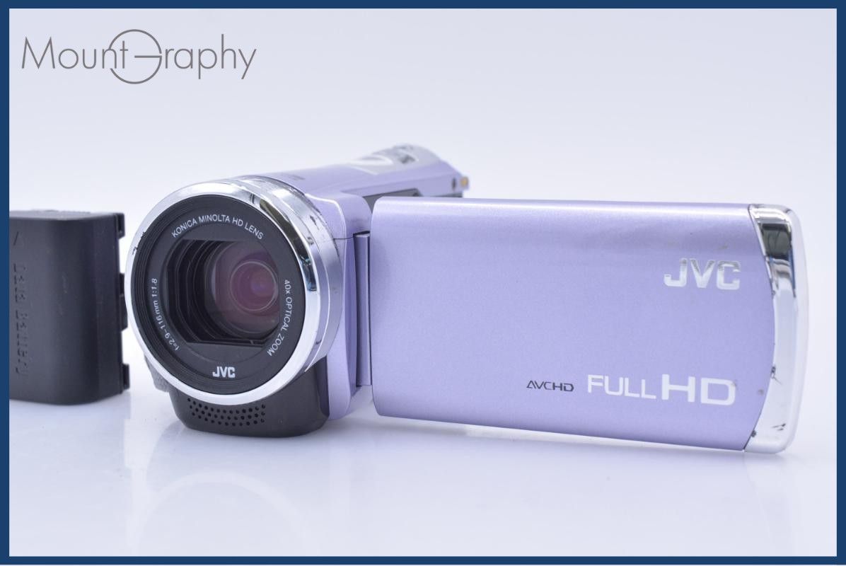 【動作保証】 ビクター JVC Everio GZ-HM33 40x バッテリー付属 同梱無料 #yk8095