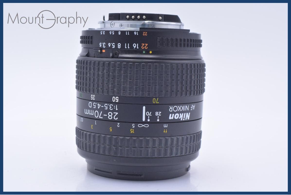 カメラ 【動作保証】 ニコン Nikon AF NIKKOR 28-70mm F3.5-4.5 D 前後