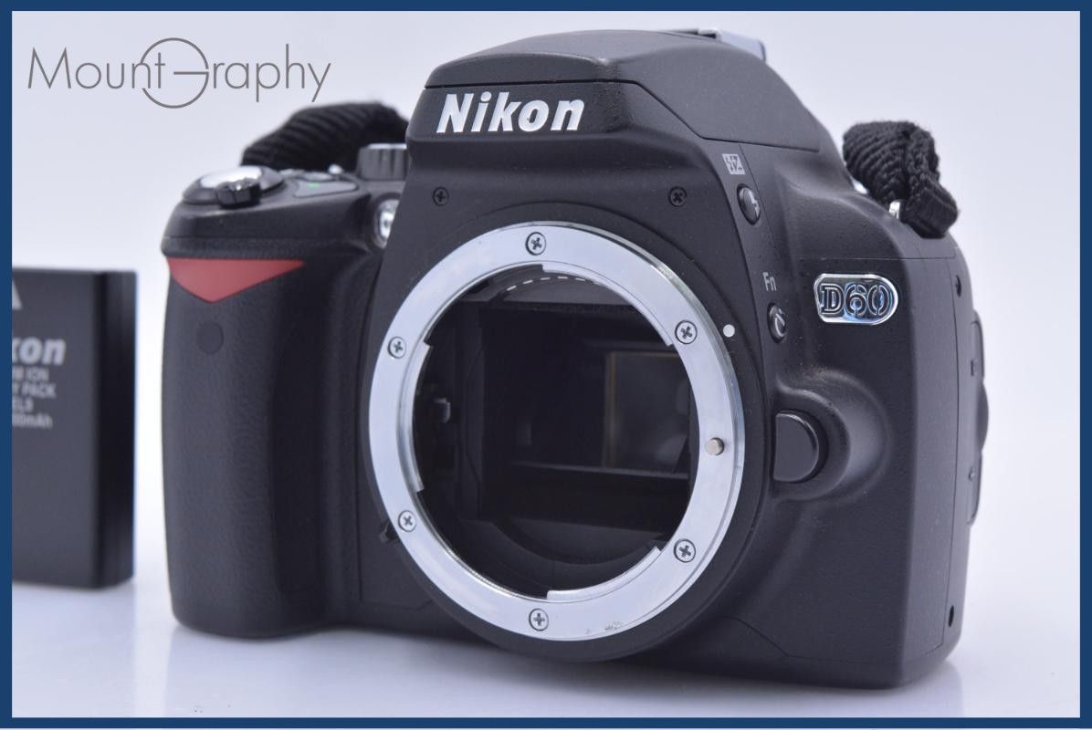【動作保証】 ニコン Nikon D60 バッテリー付属 同梱無料 #yk8098 14,119円