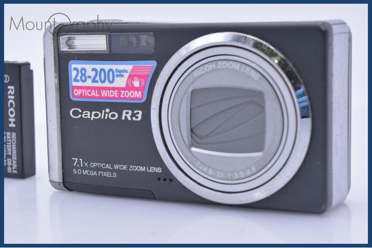 リコー RICOH Caplio R3 7.1x バッテリー付属 同梱無料 #yk8148