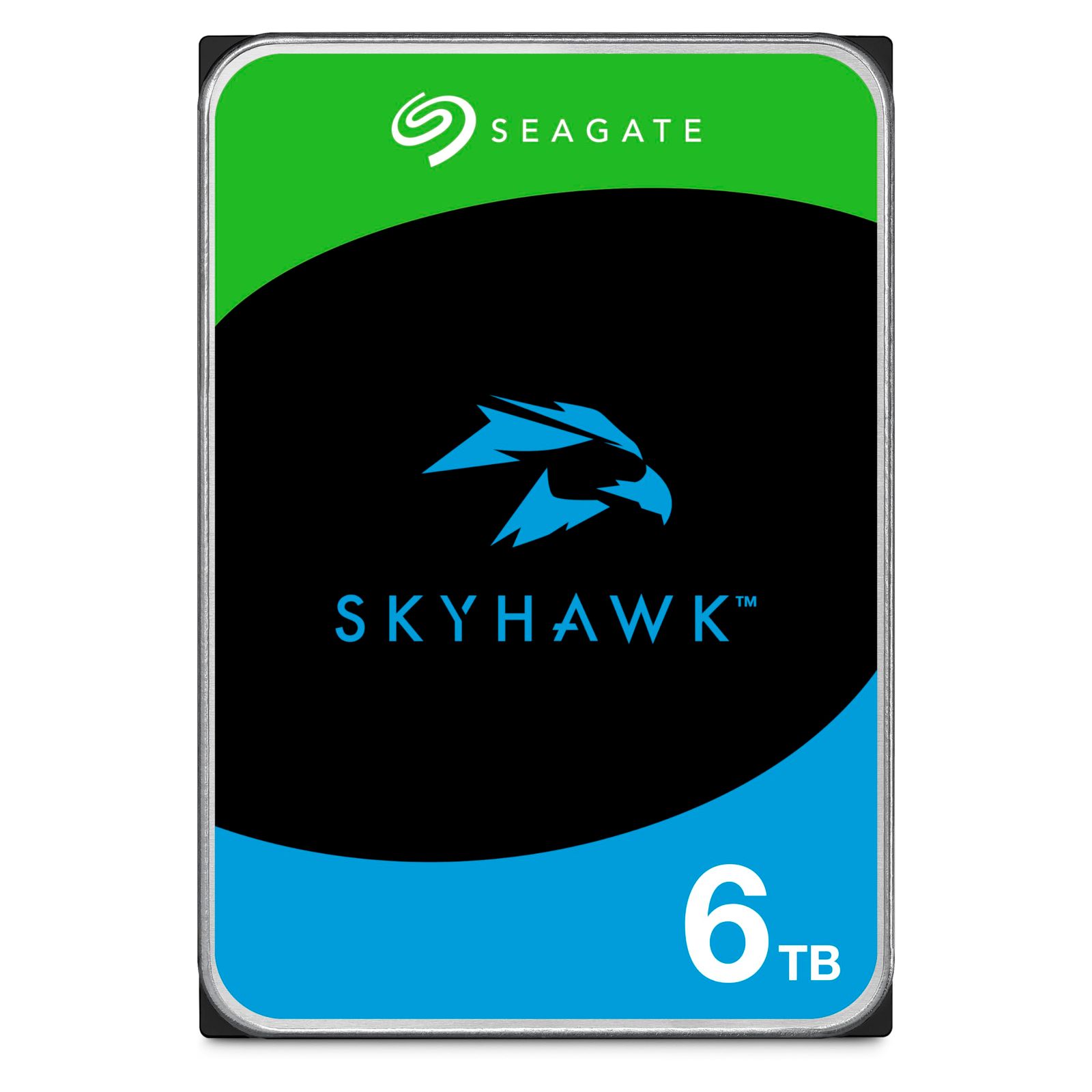 Seagate SkyHawk 3.5インチ 【データ復旧 3年付】 6TB 内蔵 ハードディスク HDD CMR 3年保証 6Gb/s 256MB 5400rpm ネットワーク 監視 カメラ ビデオレコーダー ST6000VX009 [6TB] [3年保証]