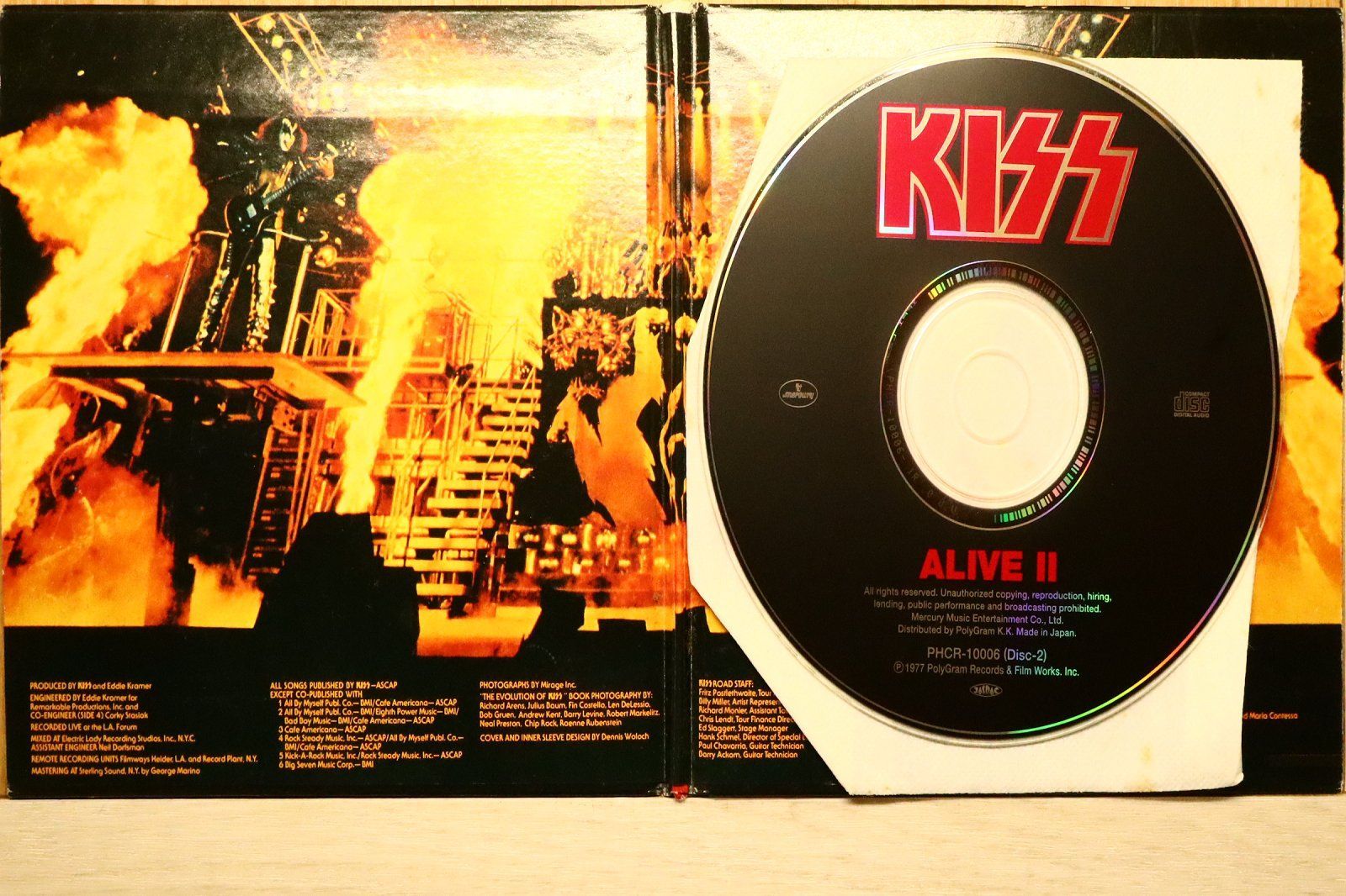 国内盤CD☆キッス/KISS□ アライヴII 【UICY6645/4988005452573