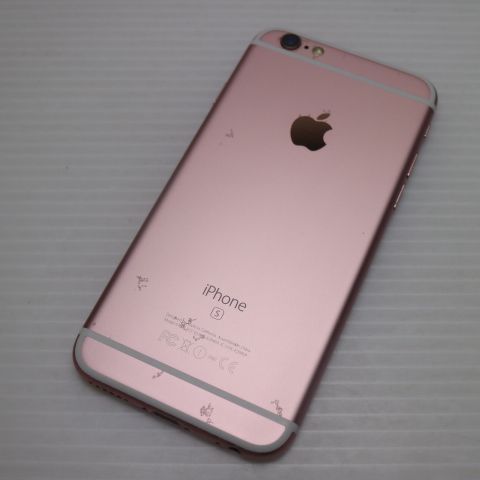 iPhone6s 128GB SIMフリー ローズゴールド　シムフリー　白ロム 美品 SIMフリー iPhone6S 128GB ローズゴールド 即日発送 スマホ Apple