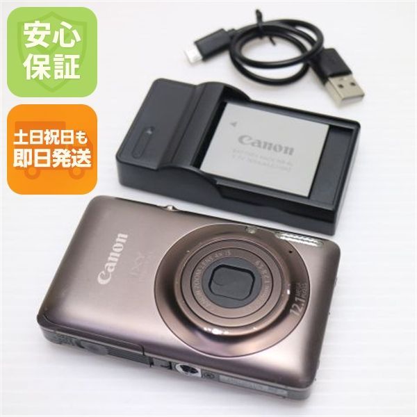 美品 IXY DIGITAL 220 IS ブラウン 即日発送 Canon デジカメ デジタルカメラ 本体 土日祝発送OK 03000