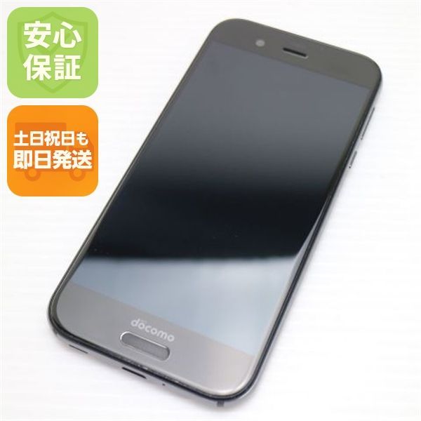 美品 SH-03J AQUOS R ブラック 即日発送 スマホ SHARP docomo 本体 白