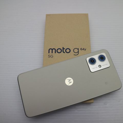 新品未使用 SIMフリー moto g64y 5G バニラクリーム スマホ モトローラ