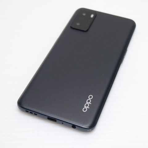 良品中古 SIMフリー OPPO A55s 5G 64GB ブラック スマホ 白ロム 本体