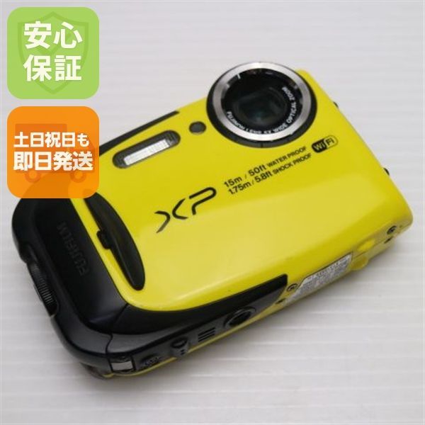 良品中古 FinePix XP80 イエロー 即日発送 コンデジ フジフィルム 本体 土日祝発送OK 03000