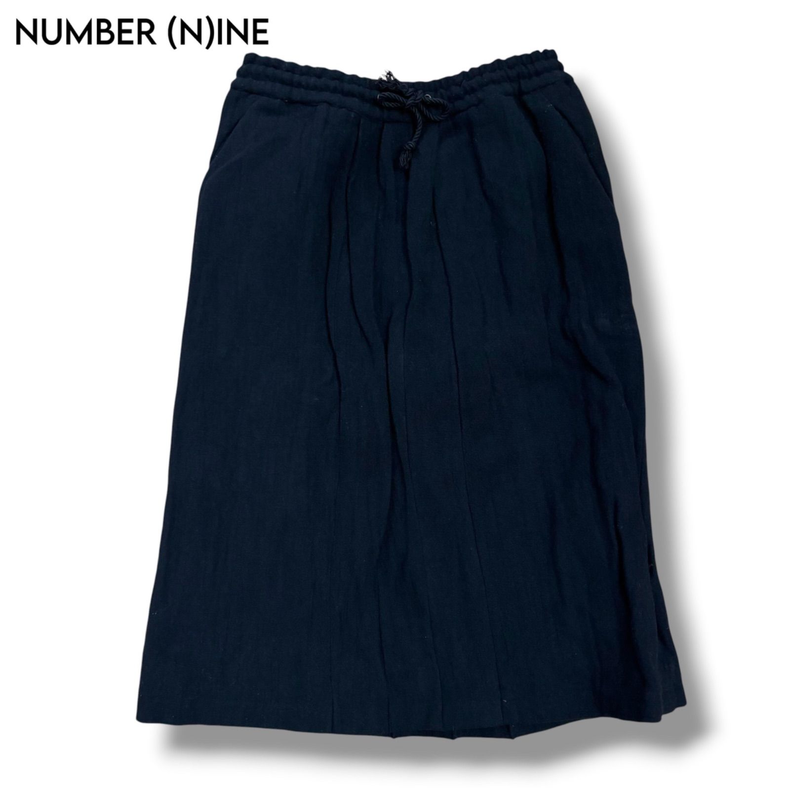 【NUMBER (N)INE】新品未使用 宮下貴裕 ウールステンレス イージーロングスカート