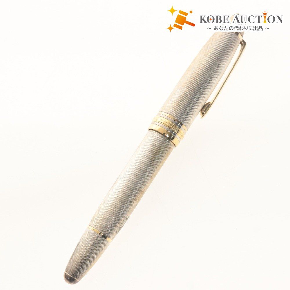 ■ MONTBLANC モンブラン 万年筆 マイスターシュテュック No.146 925 ペン先 18K 4810 750 筆記未確認 ケース付き 88,875円