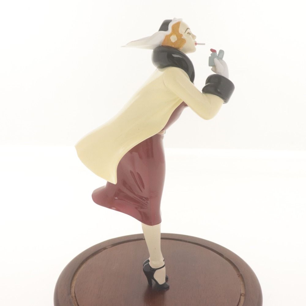 ■ ZIPPO ジッポー オイルライター & フィギュアドール Windy girl ウィンディーガール レッド 赤 台座/ケース付き