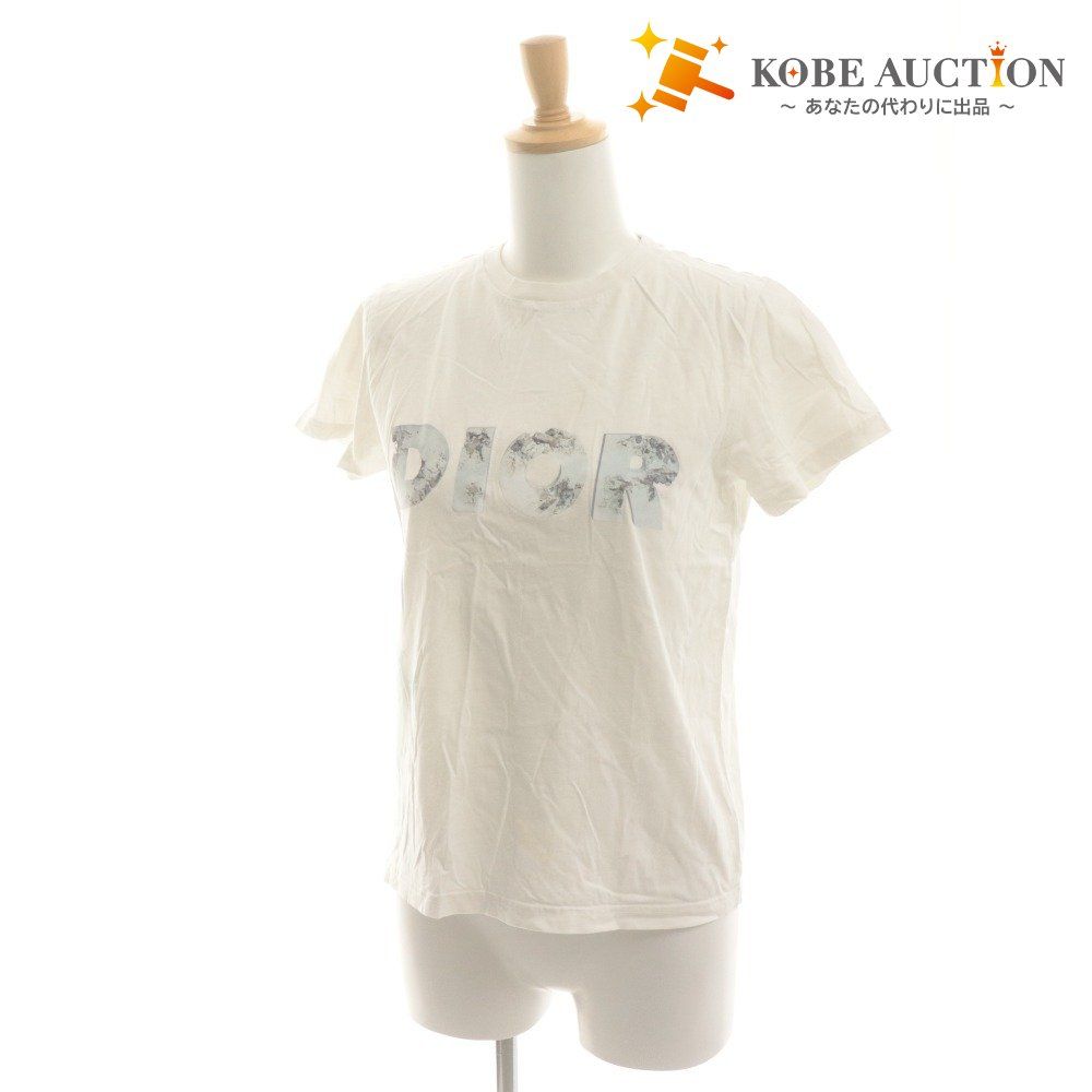 ■ クリスチャンディオール ChristianDior Tシャツ 半袖 トップス ロゴ 子供服 キッズ ジュニア 12+(150-160 cm）ホワイト系