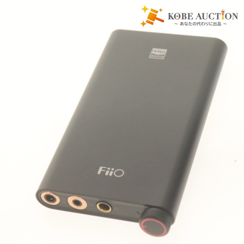 ■ フィーオ ポータブルヘッドホンアンプ FiiO Q3 DAC and Headphone Amplifier 内蔵 ポタアン 付属品付き 動作確認済み 動作品