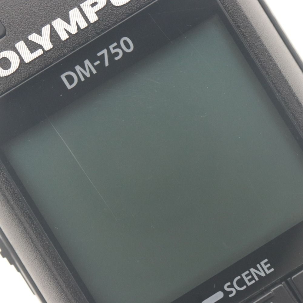 ■ OLYMPUS オリンパス ボイスレコーダー VoiceTeec DM-750 議事録 会議録音 商談 取材 付属品付き 動作確認済み 動作品