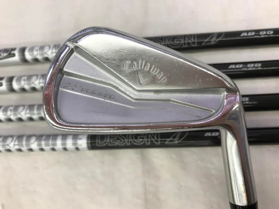 キャロウェイ　X FORGED 2024　ツアーAD AD-95　Xフレックス　アイアンセット　中古　ゴルフドゥ！荒川沖店【最短即日発送】