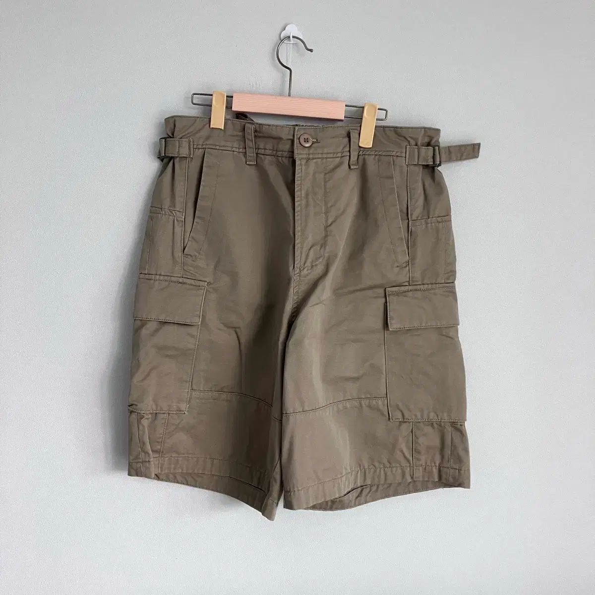 キーラ レディース カーゴ 밴딩 ハーフパンツ