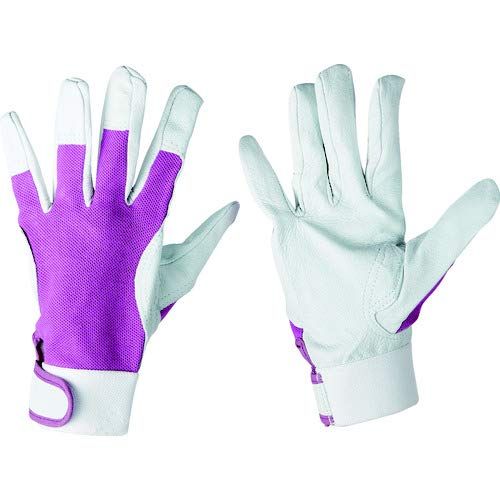 新品 TRUSCO(トラスコ) マジック式革手袋 Mサイズ TYK-129M x 10 双【ケース販売】