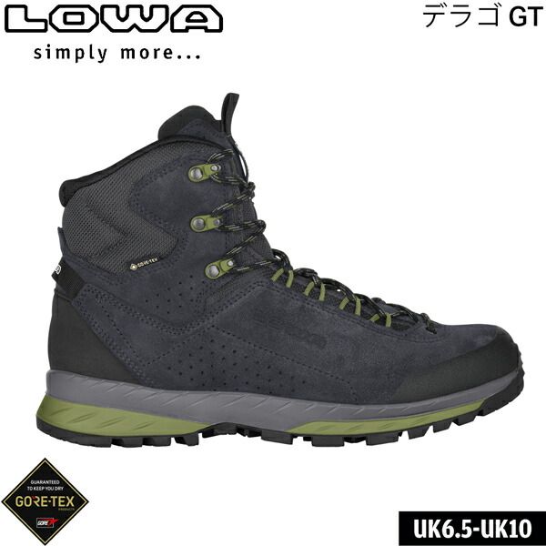 ローバー LOWA トレッキングシューズ デラゴ GT ネイビー×ファーン 登山靴