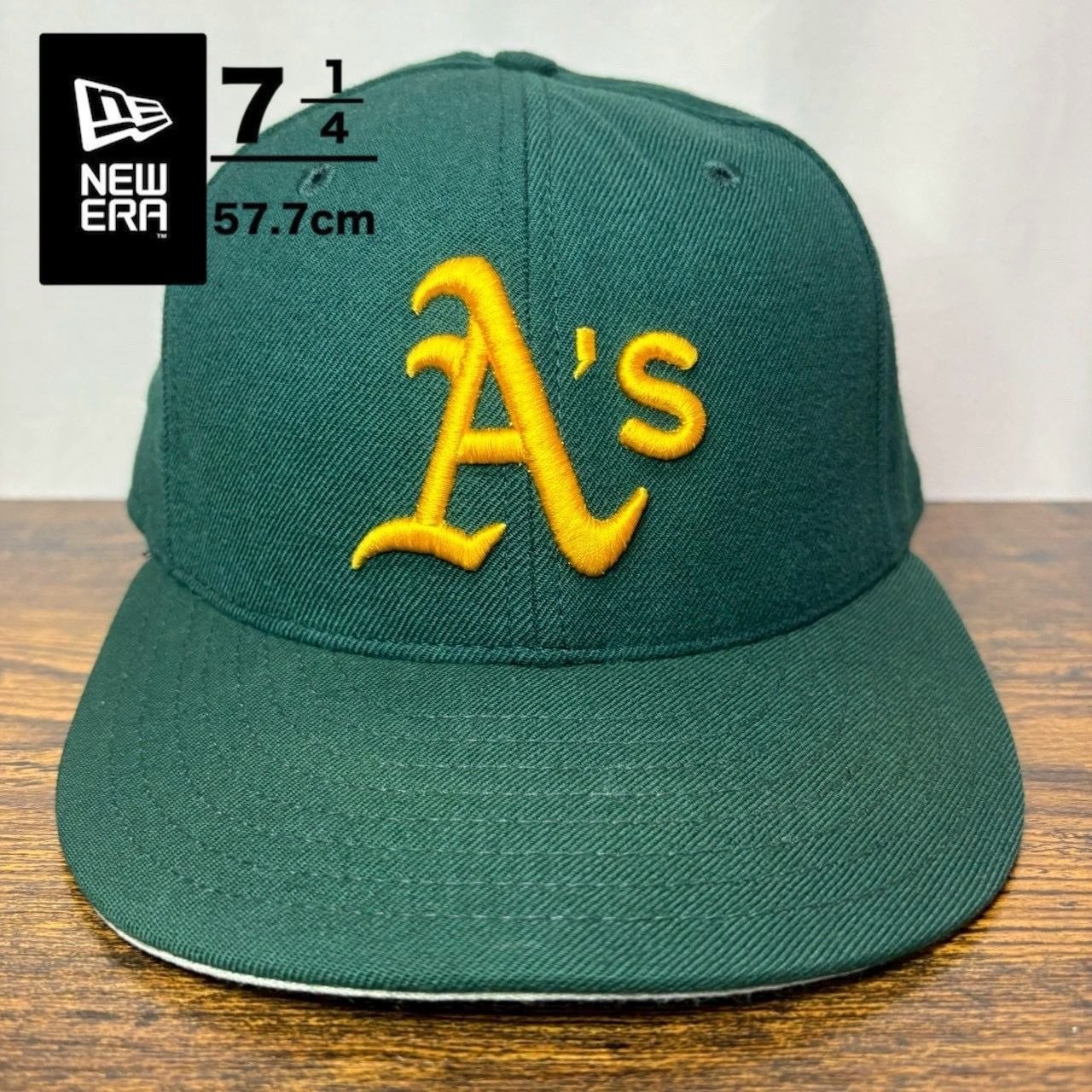 J90 ニューエラ 59 アスレチックス MLB usa製 ヴィンテージ1300