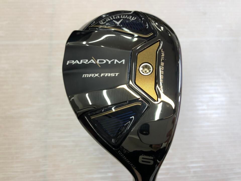 キャロウェイ　PARADYM MAX FAST レディス　27度　ELDIO 40 for Callaway(PARADYM)　Aフレックス　ユーティリティ　中古【最短即日発送】
