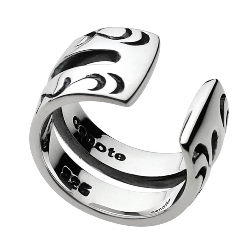 【新品】 [セノーテ]ダブル唐草イヤーカフ【シルバー925 シルバーアクセサリー】e0117 0