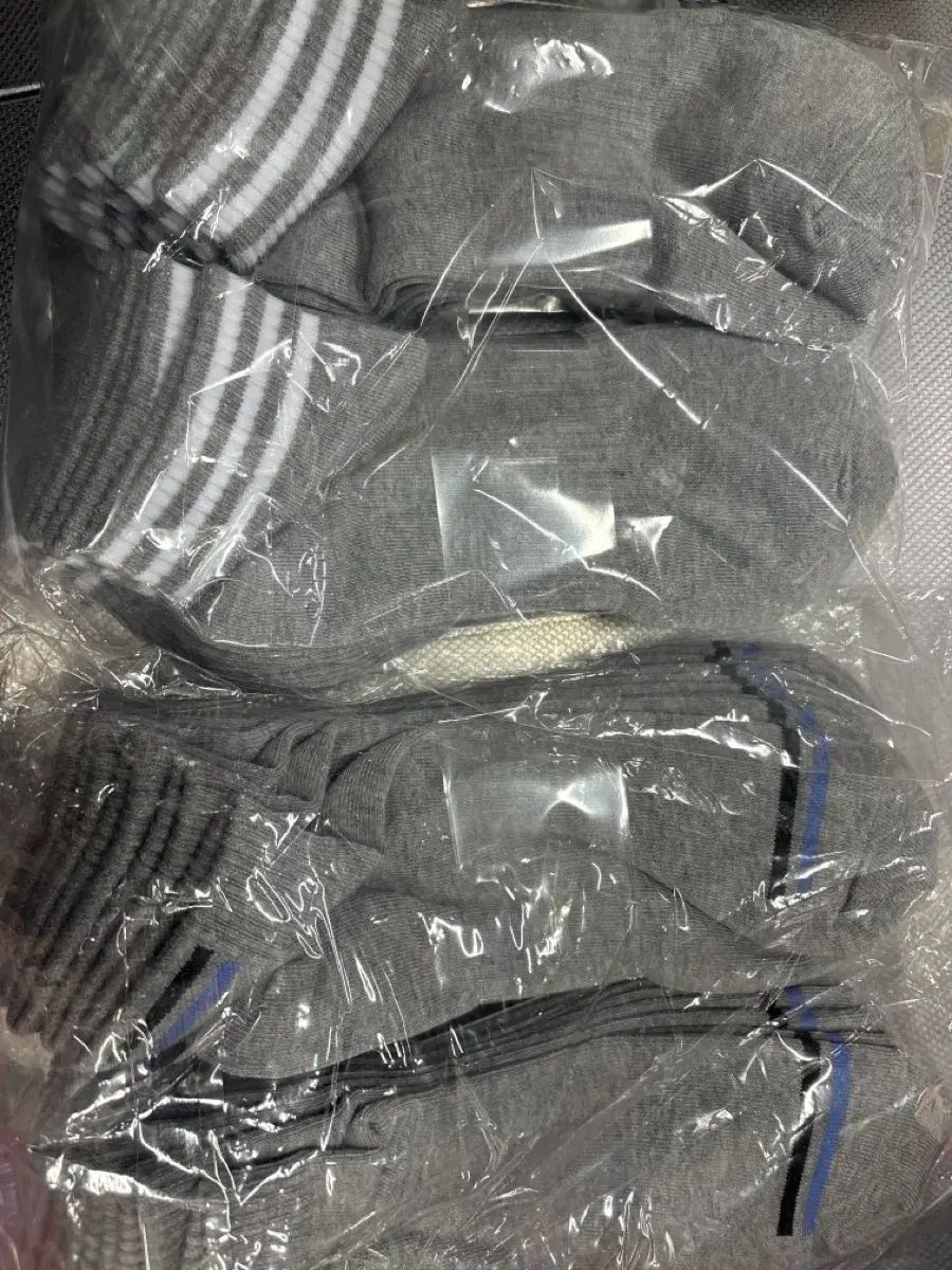 メンズ ウール 中・半中 2種 靴下 20足