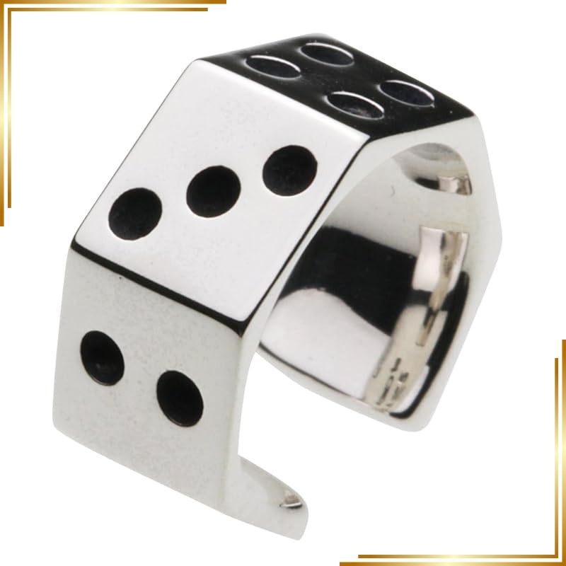 【新品】 [セノーテ]ダイス イヤーカフ【シルバー925 シルバーアクセサリー】e0113 0