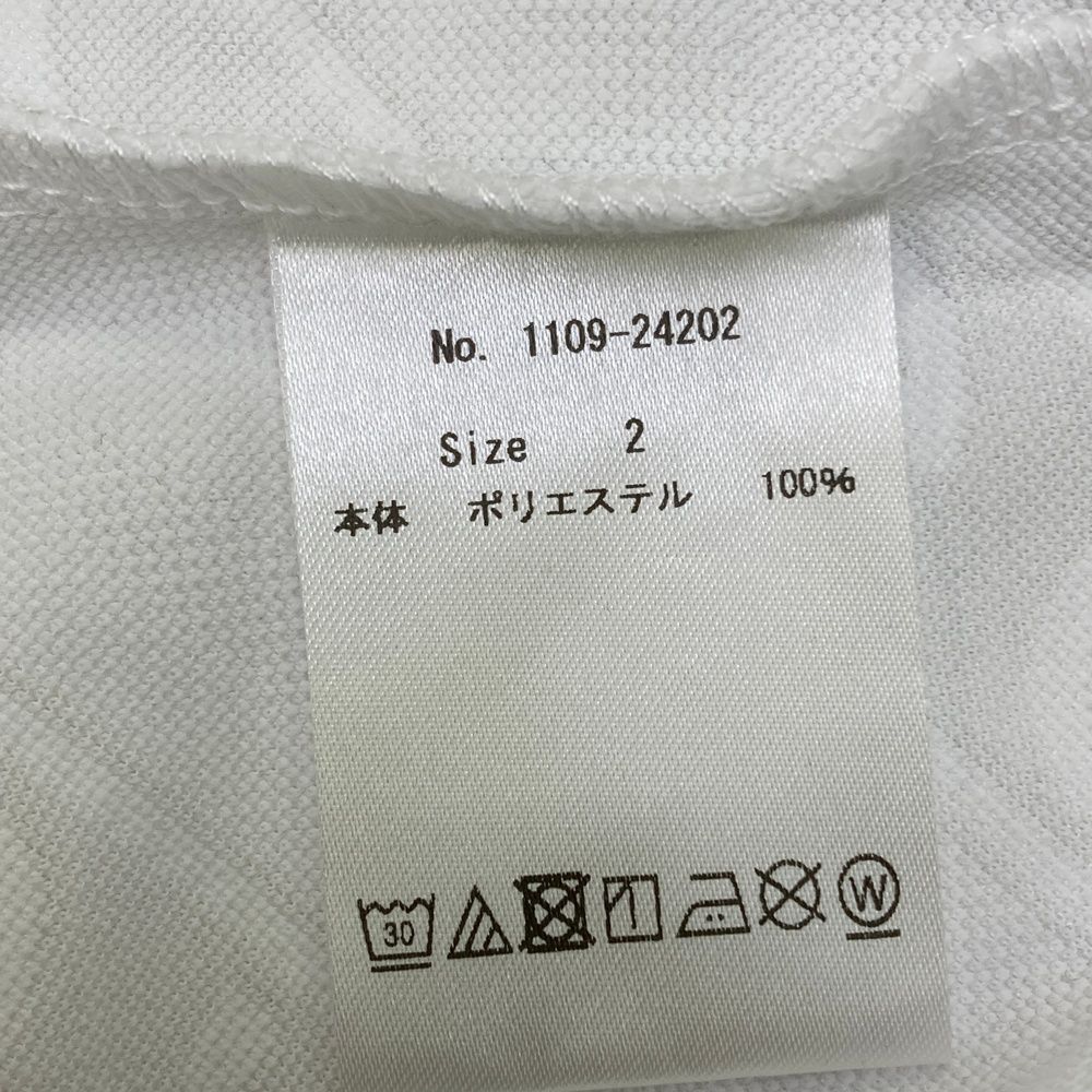 サイズ：2 CPG GOLF シーピージーゴルフ 1109-24202 長袖モックネックTシャツ  ホワイト系 [240101676091] ゴルフウェア レディース ストスト サイズ：2 CPG GOLF シーピージーゴルフ 1109-24202 長袖モックネックT
