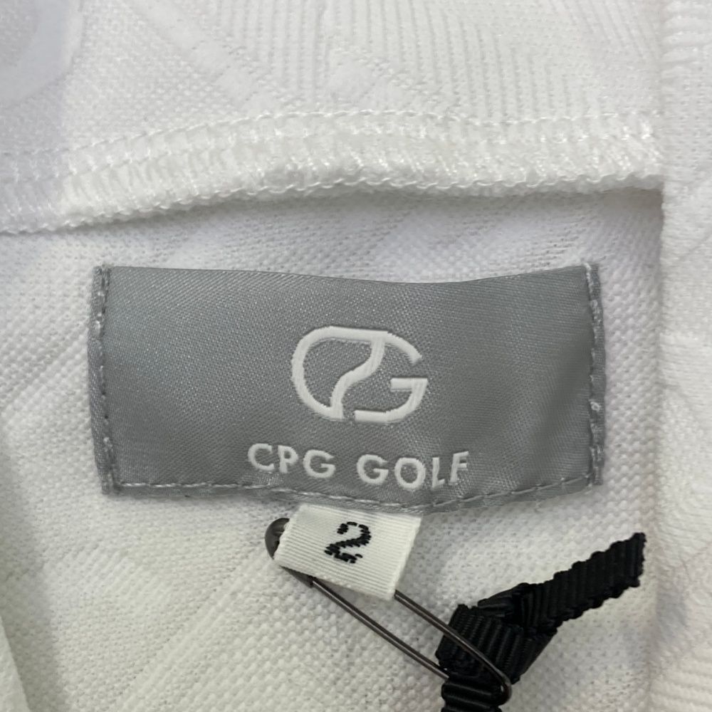 サイズ：2 CPG GOLF シーピージーゴルフ 1109-24202 長袖モックネックT