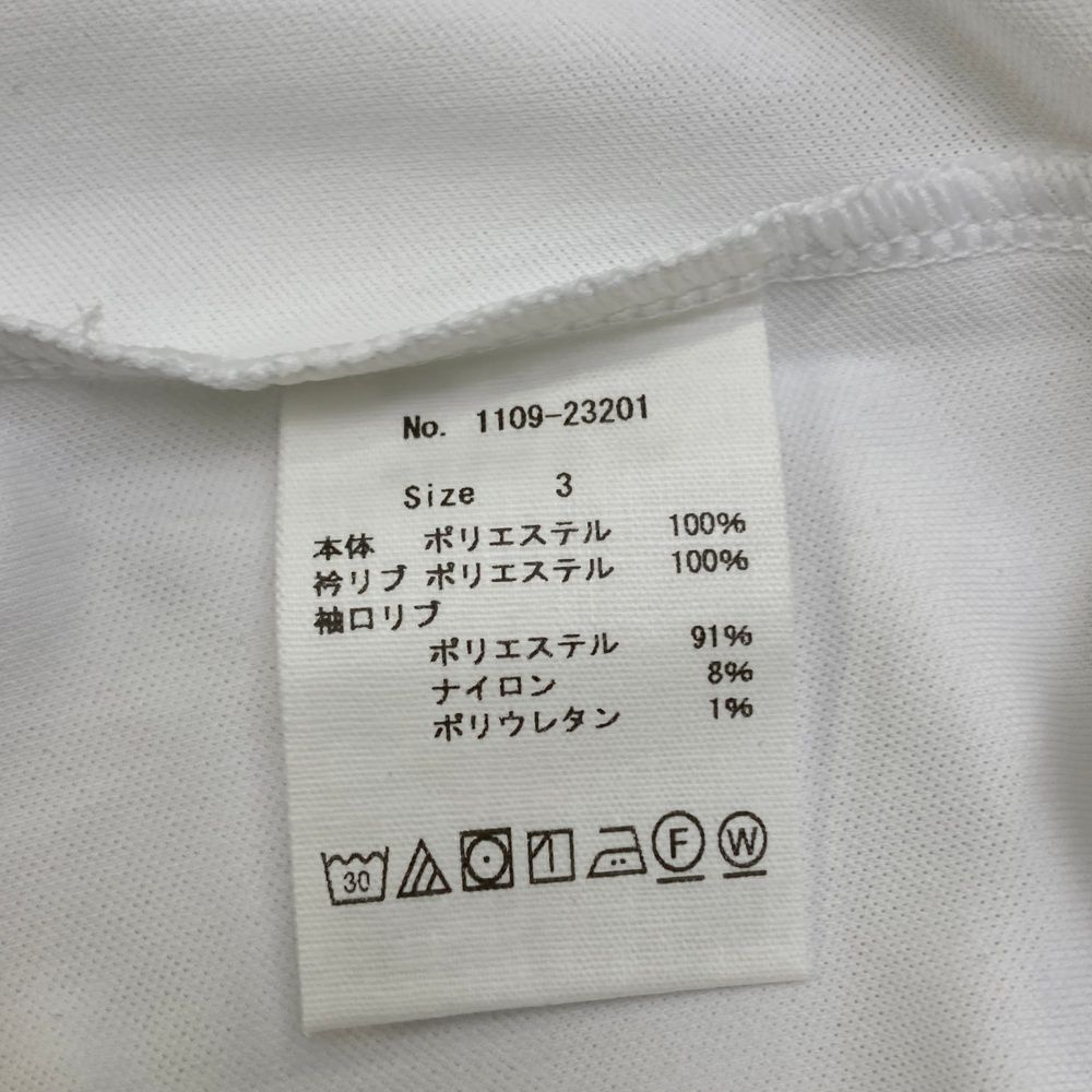 サイズ：3 CPG GOLF シーピージーゴルフ 1109-23201 長袖ポロシャツ