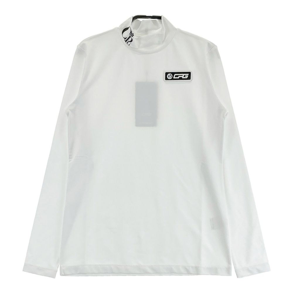 サイズ：1 CPG GOLF シーピージーゴルフ 1109-23202 長袖モックネックTシャツ ホワイト系 [240101676096] ゴルフウェア レディース ストスト
