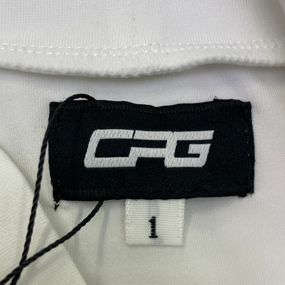 サイズ：1 CPG GOLF シーピージーゴルフ 1109-23202 長袖モックネックTシャツ  ホワイト系 [240101676097] ゴルフウェア レディース ストスト サイズ：1 CPG GOLF シーピージーゴルフ 1109-23202 長袖モックネックT