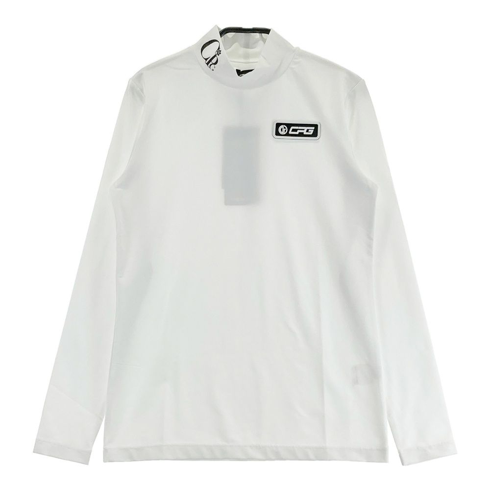 サイズ：1 CPG GOLF シーピージーゴルフ 1109-23202 長袖モックネックTシャツ  ホワイト系 [240101676097] ゴルフウェア レディース ストスト サイズ：1 CPG GOLF シーピージーゴルフ 1109-23202 長袖モックネックT