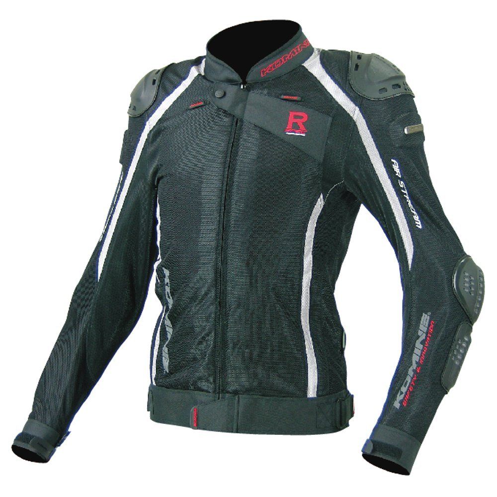 新品 KOMINE(コミネ) JK-055 Protect Sports M-JKT R-SPEC black/silver L 07-055