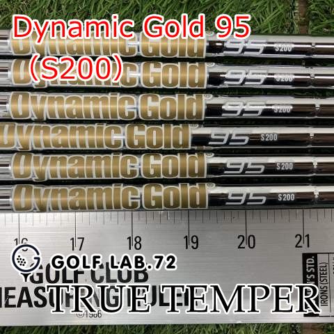 【未使用】シャフト トゥルーテンパー Dynamic Gold 95（S200）◆S200◆0[8852]