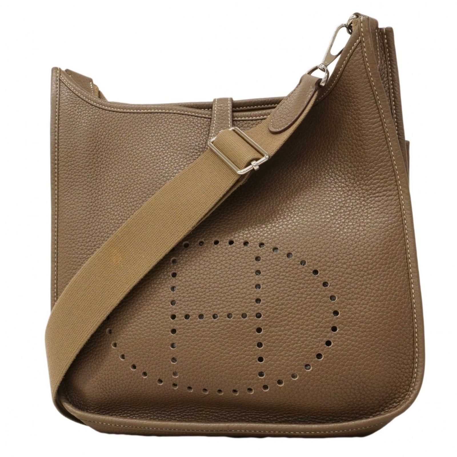 エルメス(Hermes) エルメス ショルダーバッグ エヴリン3PM トリヨンクレマンス エトゥープ □Q刻印レディース OP000649