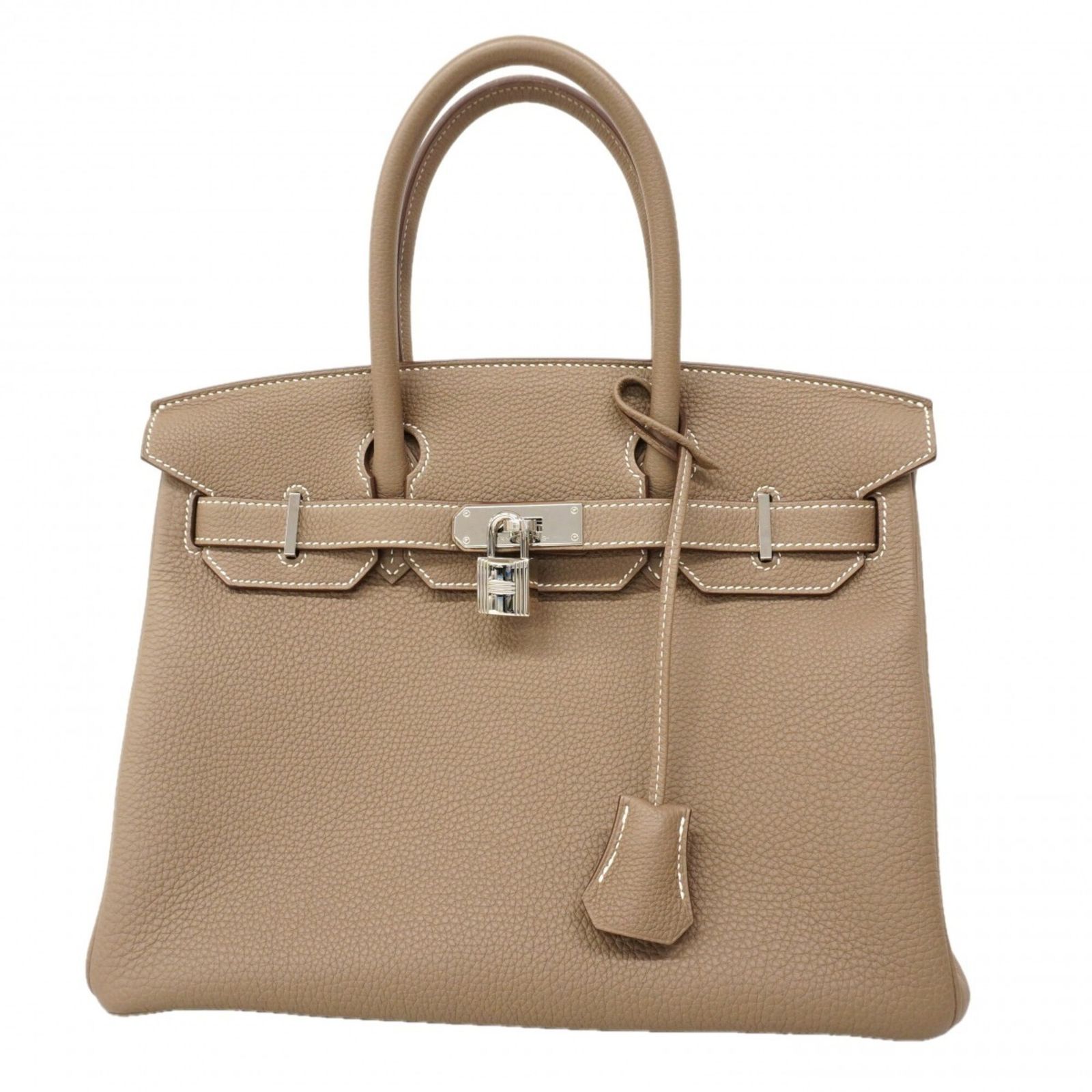 エルメス(Hermes) エルメス ハンドバッグ バーキン30 トゴ エトゥープ Ｘ刻印レディース P2838835