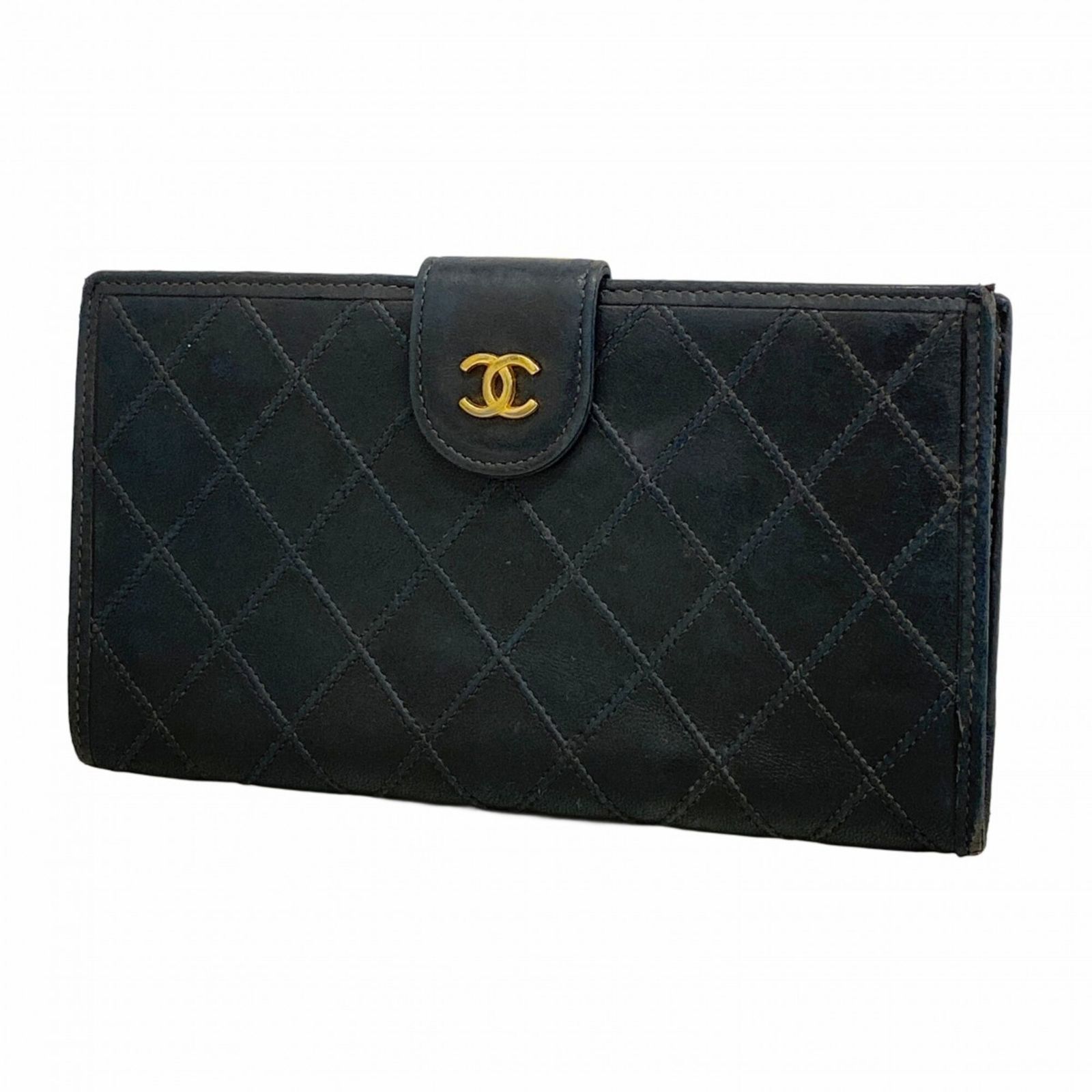 シャネル(Chanel) シャネル 長財布 ビコローレ レザー ブラック レディース P2834132