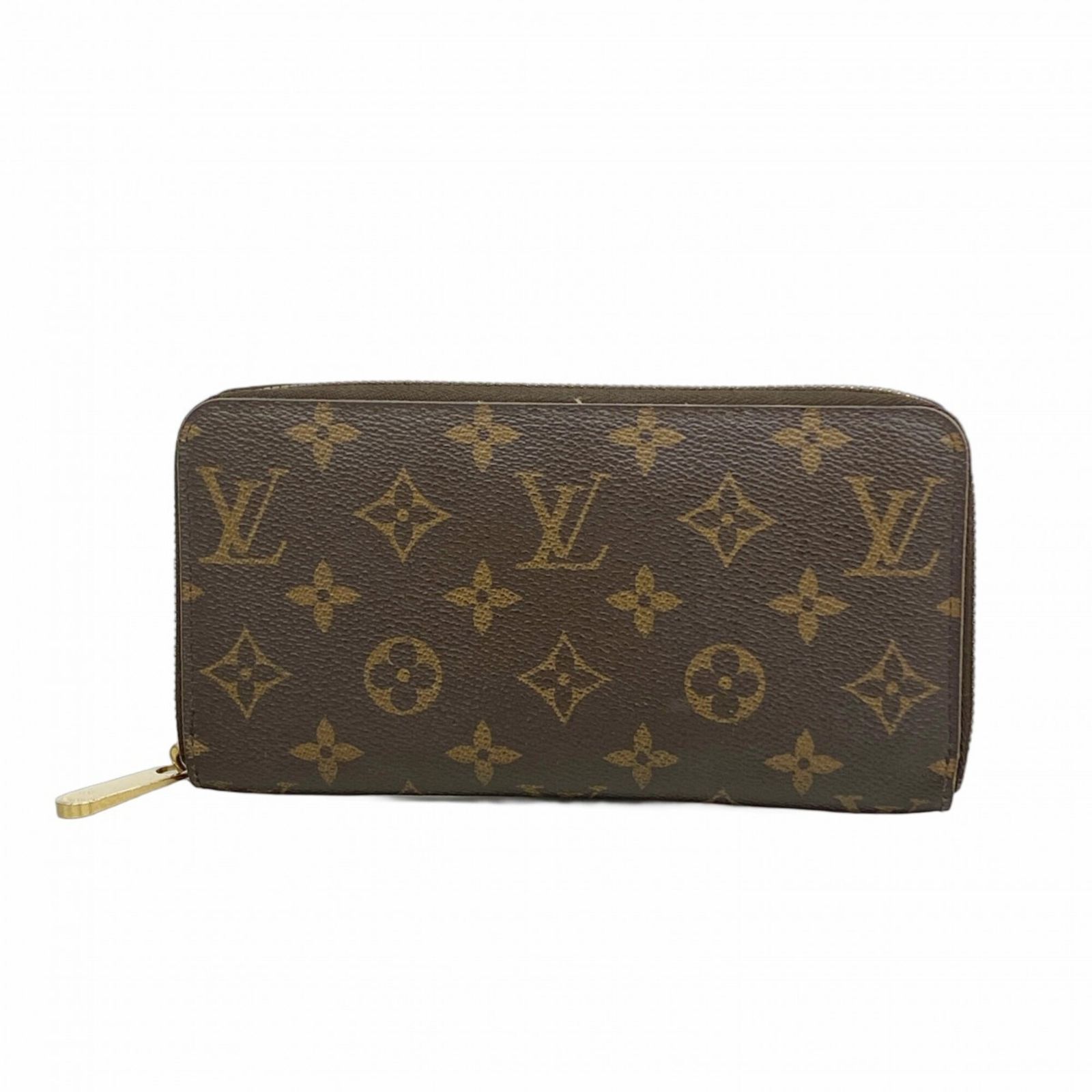 ルイ・ヴィトン(Louis Vuitton) ルイ・ヴィトン 長財布 モノグラム ジッピーウォレット M60017 ブラウンレディース P2826516