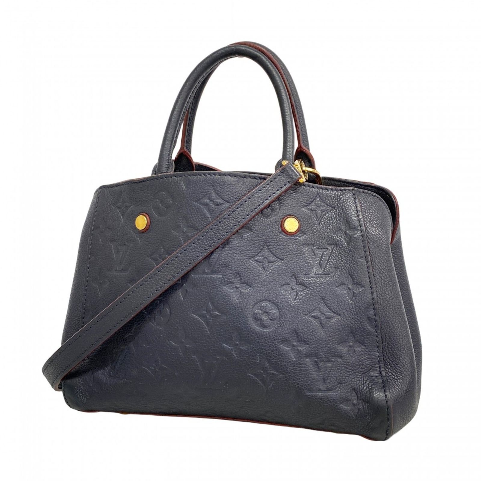 ルイ・ヴィトン(Louis Vuitton) ルイ・ヴィトン ハンドバッグ モノグラム・アンプラント モンテーニュBB M42747 マリーヌルージュ 2wayバッグレディース P2826022