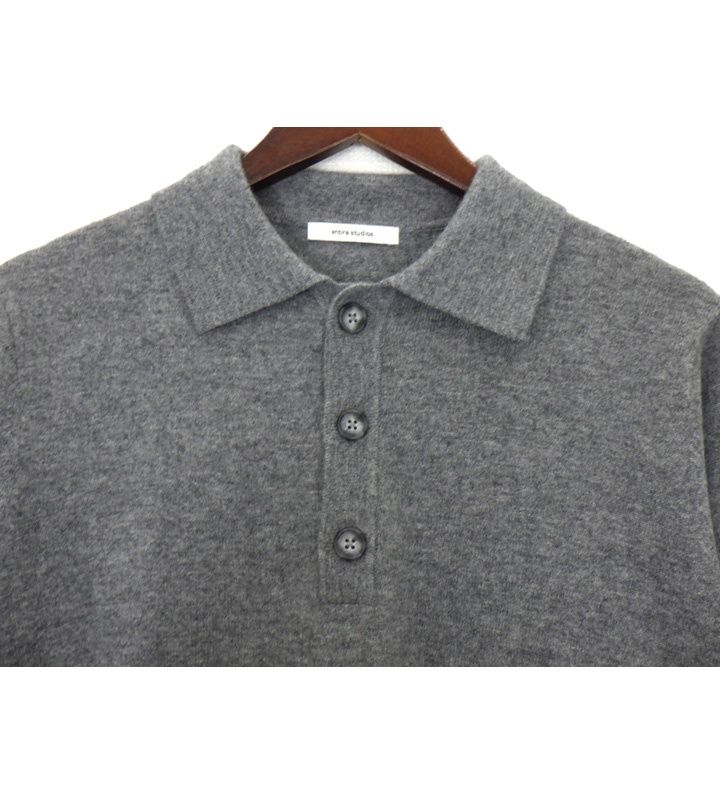 エンタイアスタジオ entire studios 26SS 【 SHORT SLEEVE KNIT POLO