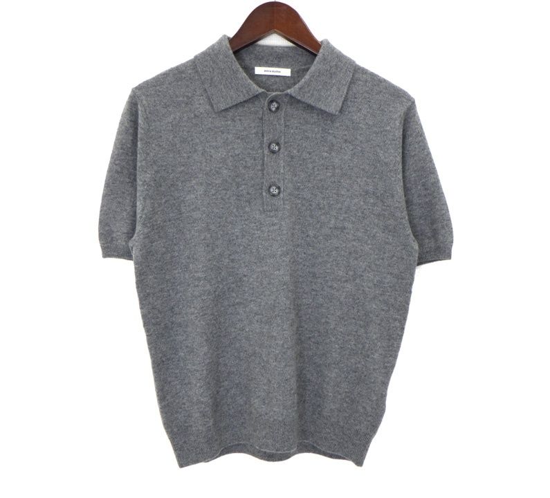エンタイアスタジオ entire studios 26SS 【 SHORT SLEEVE KNIT POLO ESSS26PO012380448 】 ショートスリーブ ニット 半袖 ポロ シャツ 49729